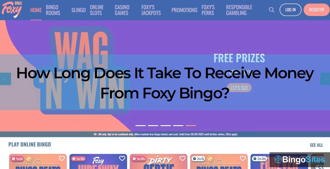 How Long Does It Take To Receive Money From Foxy Bingo?