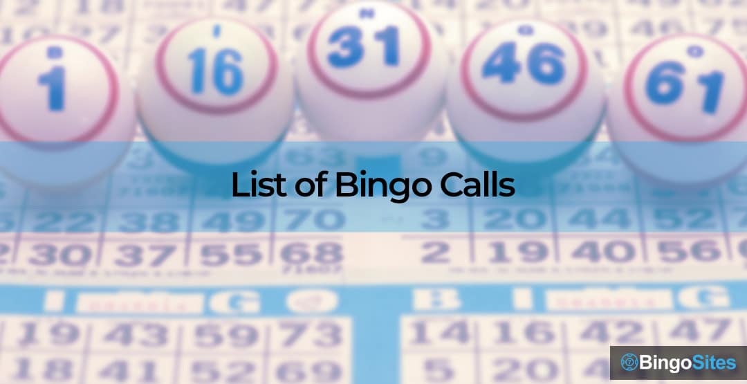 List-of-Bingo-Calls